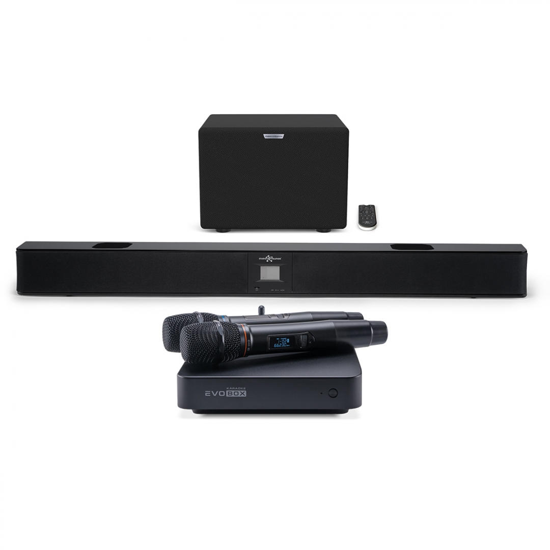 караоке-комплект EVOBOX Plus + EvoSound Bar (саундбар с караоке) в Новгородской области
