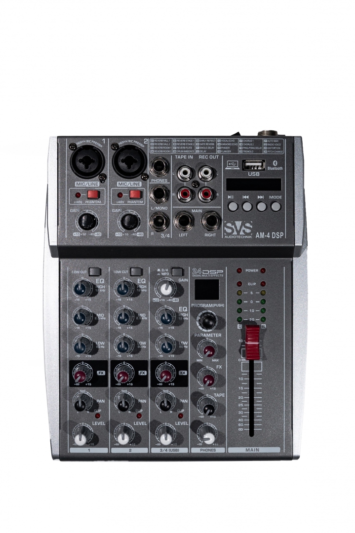 SVS Audiotechnik mixers AM-4 DSP Аналоговый микшерный пульт, 4-канала в Новгородской области