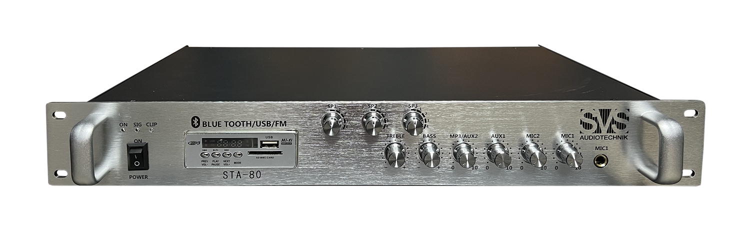 SVS Audiotechnik STA-80 Микшер-усилитель для систем Public Address в Новгородской области